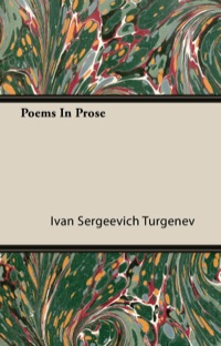 صورة الغلاف: Poems in Prose 9781409766667