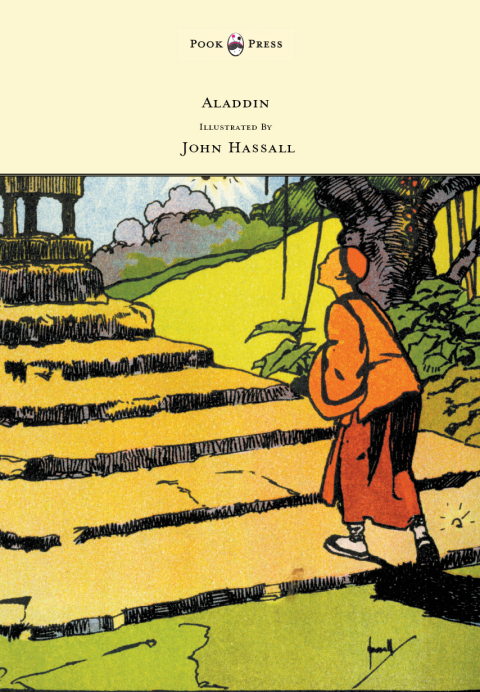 Cover image for book Aladdin - Illustrated by John Hassall