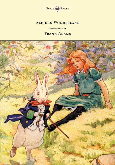 Cover image for book Alice in Wonderland - Illustrated by Frank Adams
