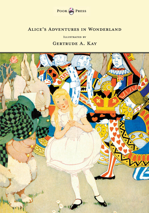 Cover image for book Alice's Adventures in Wonderland - Illustrated by Gertrude A. Kay