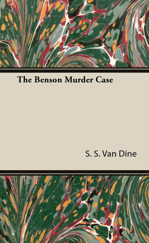 The Benson Murder Case 