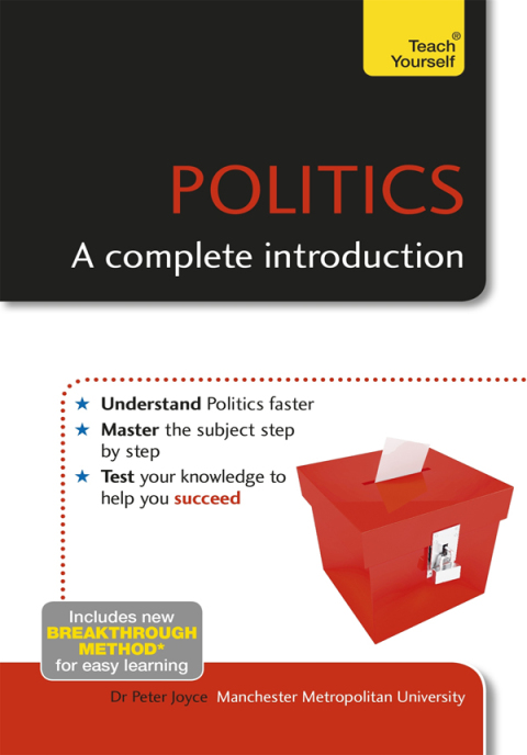 Cover image for book Politics: A Complete Introduction: Teach Yourself