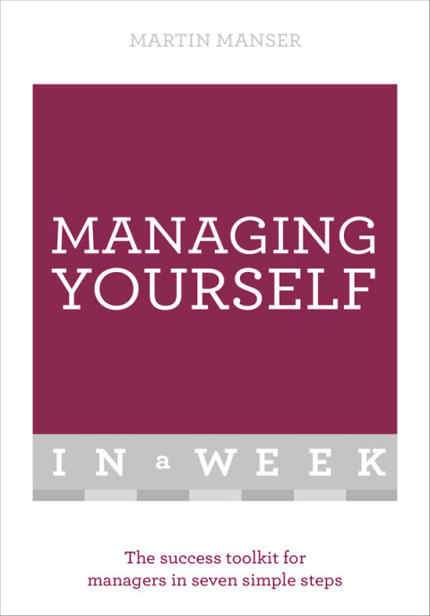 Cover image for book Managing Yourself In A Week