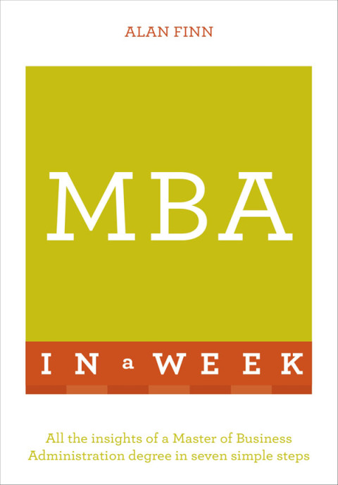 Cover image for book MBA In A Week