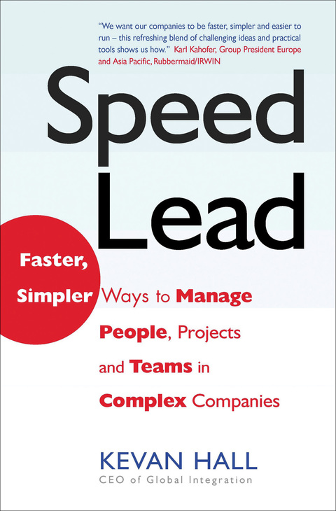 Cover image for book Speed Lead