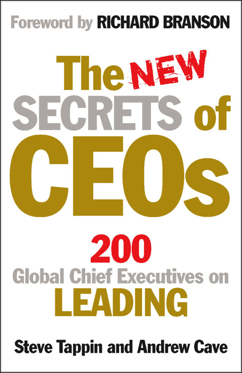 Cover image for book The New Secrets of CEOs
