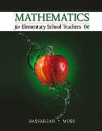 MATHEMATICS FOR ELEMENTARY SCHOOL TEACHERS THE UNITY AND DIVERSITY OF LIFE