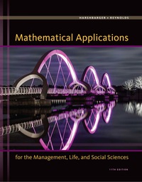 MATHEMATICAL APPLICATIONS FOR THE MANAGEMENT LIFE AND SOCIAL SCIENCES