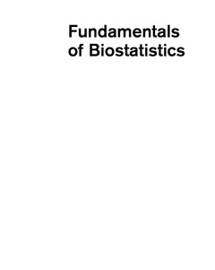 FUNDAMENTALS OF BIOSTATISTICS
