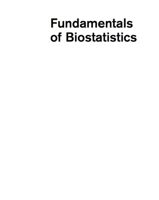 Fundamentals of Biostatistics