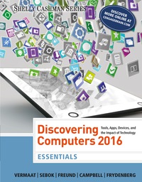 DISCOVERING COMPUTERS ESSENTIALS 2016