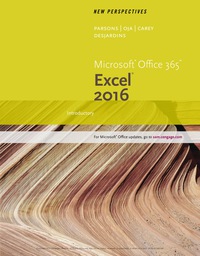 NEW PERSPECTIVES MICROSOFT OFFICE 365 AND EXCEL 2016
