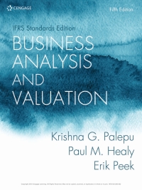 Business Analysis And Valuation Ifrs Edition 5th Edition 9781473758896 9781473758896 Vitalsource