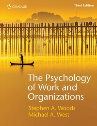 PSYCHOLOGY OF WORK AND ORGANIZATIONS