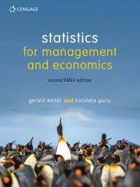 STATISTICS FOR MANAGEMENT AND ECONOMICS