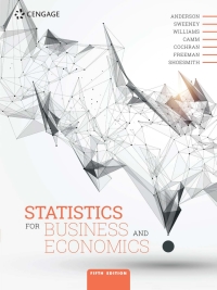 Cover image: Statistics for Business and Economics 5th edition 9781473768451