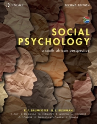 SOCIAL PSYCHOLOGY A SA PERSPECTIVE