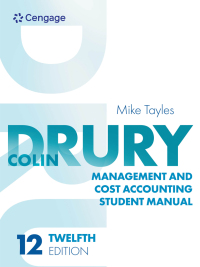 Management and Cost Accounting Student Manual