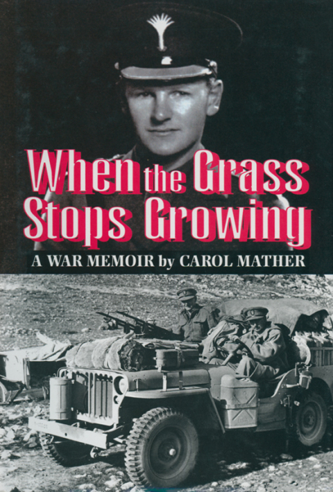 Cover image for book When the Grass Stops Growing