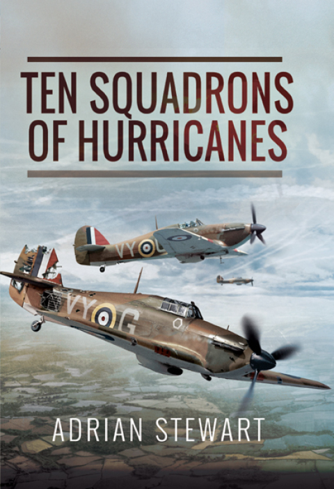 Cover image for book Ten Squadrons of Hurricanes