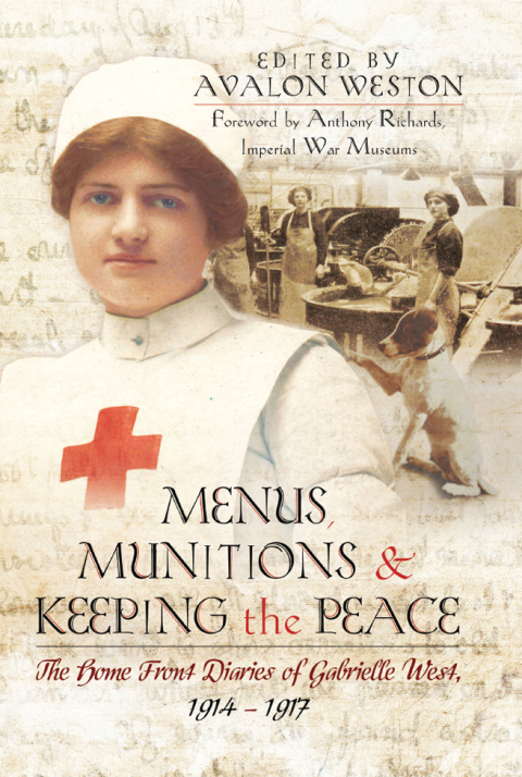 Cover image for book Menus, Munitions & Keeping the Peace