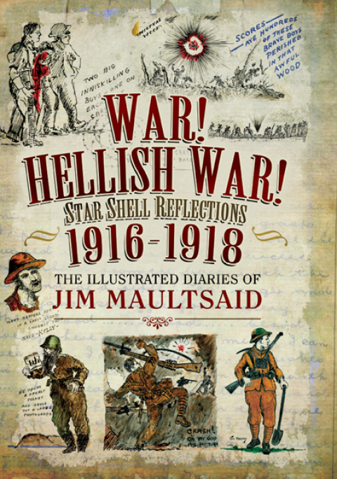 Cover image for book War! Hellish War! Star Shell Reflections, 1916–1918