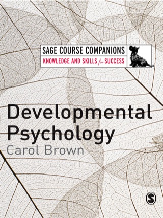 Developmental Psychology a Course Companion