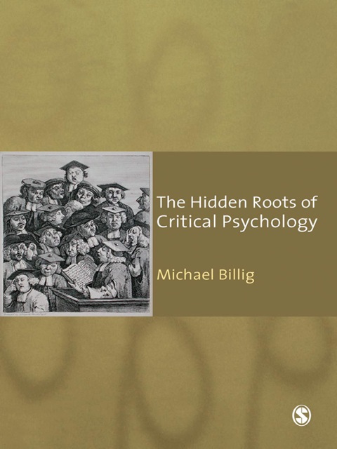Cover image for book The Hidden Roots of Critical Psychology