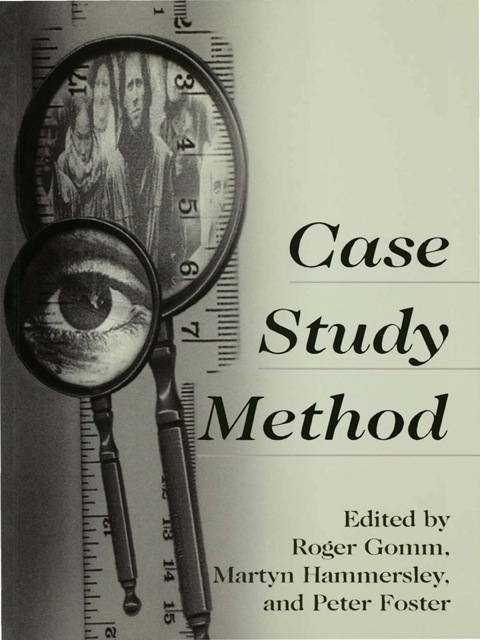 Cover image for book Case Study Method