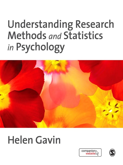 Cover image for book Understanding Research Methods and Statistics in Psychology