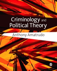 Cover image: Criminology and Political Theory 1st edition 9781412930505
