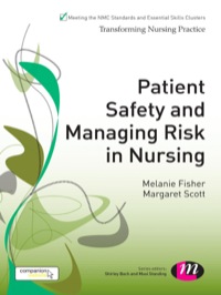 Cover image: Patient Safety and Managing Risk in Nursing 1st edition 9781446266878