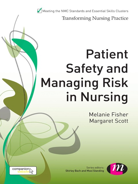 Cover image for book Patient Safety and Managing Risk in Nursing