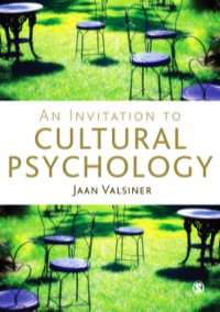 Cover image: An Invitation to Cultural Psychology 1st edition 9781446248775