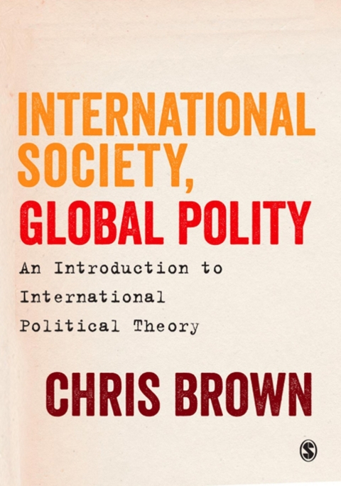 Cover image for book International Society, Global Polity