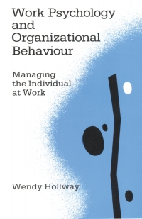 Cover image: Work Psychology and Organizational Behaviour 1st edition 9780803983540