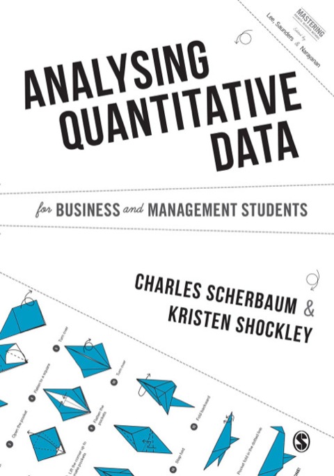 Cover image for book Analysing Quantitative Data for Business and Management Students