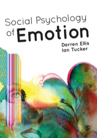 Cover image: Social Psychology of Emotion 1st edition 9781446254790