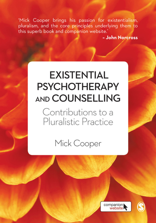 Existential Psychotherapy and Counselling Contributions to a Pluralistic Practice