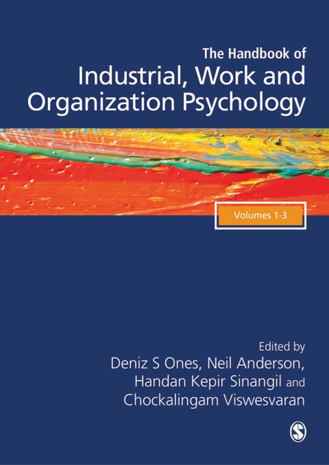 Cover image for book The SAGE Handbook of Industrial, Work & Organizational Psychology, 3v