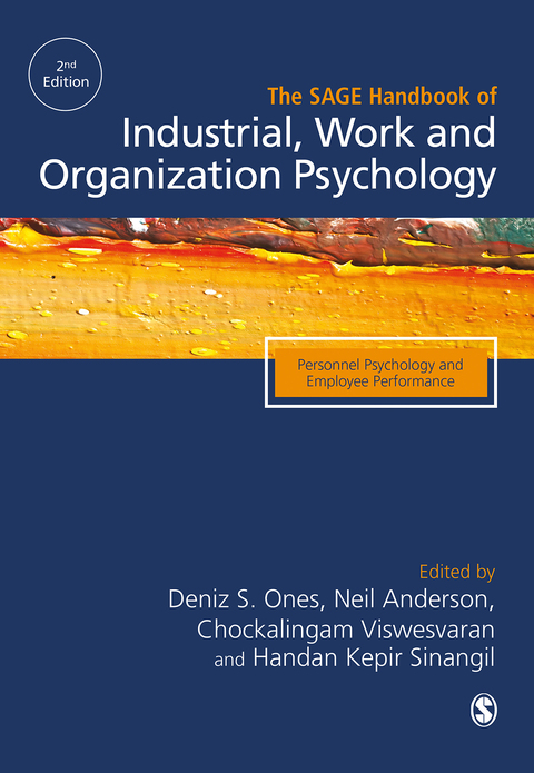 Cover image for book The SAGE Handbook of Industrial, Work & Organizational Psychology