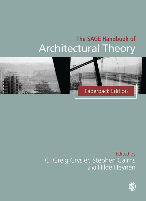 Cover image for book The SAGE Handbook of Architectural Theory