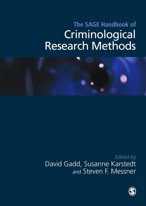 Cover image for book The SAGE Handbook of Criminological Research Methods
