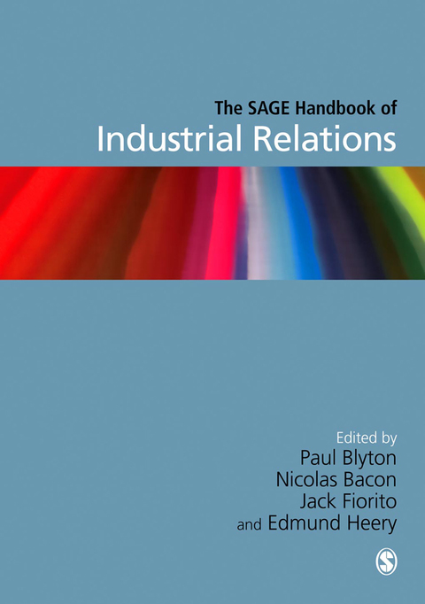 Cover image for book The SAGE Handbook of Industrial Relations