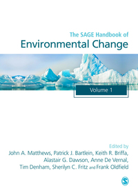 Cover image: The SAGE Handbook of Environmental Change 1st edition 9780857023605