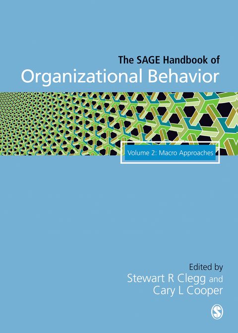 Cover image for book The SAGE Handbook of Organizational Behavior