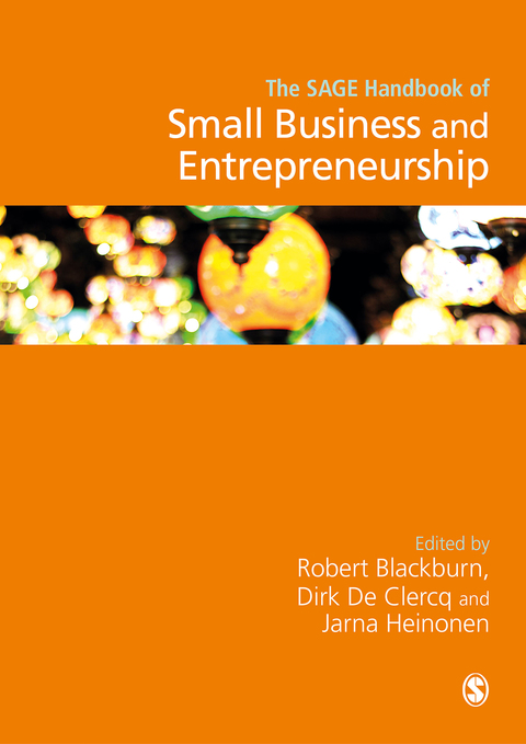Cover image for book The SAGE Handbook of Small Business and Entrepreneurship