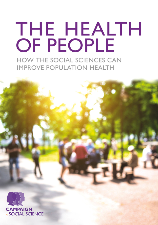 Health of People How the Social Sciences Can Improve Population Health