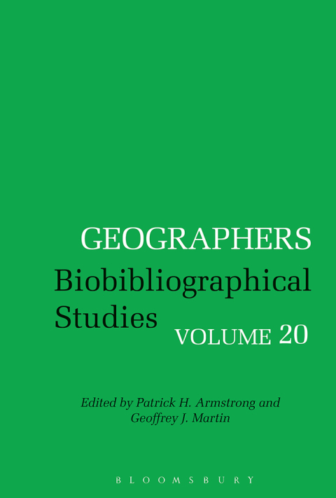 Cover image for book Geographers