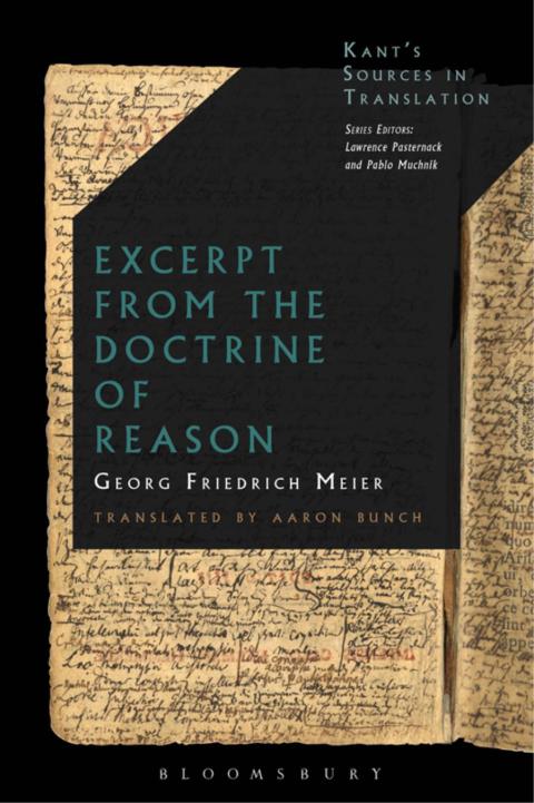Cover image for book Excerpt from the Doctrine of Reason